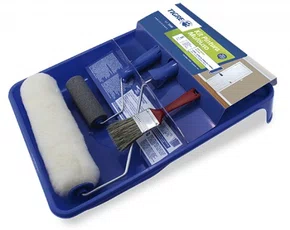 Kit Pintura Tigre Multiuso 5 Pecas Rolo Pincel Bandeja 1540