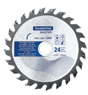 Lâmina de Serra para Madeira Tramontina 4.3/8'' 42633101