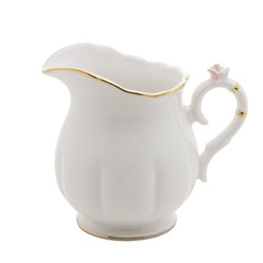 Leiteira Porcelana Flower Wolff 230ml 17788