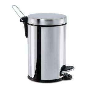 Lixeira Inox com Pedal e Balde Brinox 3 litros 3040/201