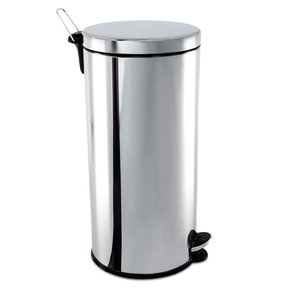 Lixeira Inox com Pedal e Balde Brinox 30 litros 3040/205