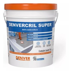 Manta Líquida Denvercril Super Cinza Denver 12KG