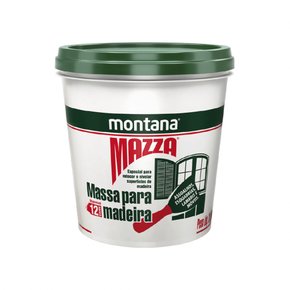 Massa para Madeira Mazza Branco Montana 1,6kg