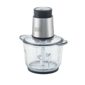 Miniprocessador Copo Vidro Gourmad Gris MP300G-B2 B e Decker