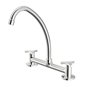 Misturador de Bancada para Cozinha Nova Gyro Tigre 57777 1256 NGY CR