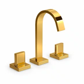 Misturador de Mesa Bica Alta Polo Gold Deca 1877.GL33