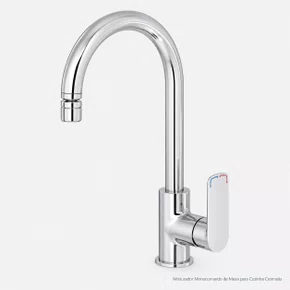 Misturador Monocomando Deca Level Cozinha de Mesa Bica Móvel 2251 C