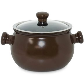 Panela Caçarola Cerâmica Chocolate Ceraflame Premiere 24cm 7l C862545