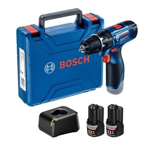 Parafusadeira e Furadeira á Bateria com Maleta Bosch GSB 120-LI 12V