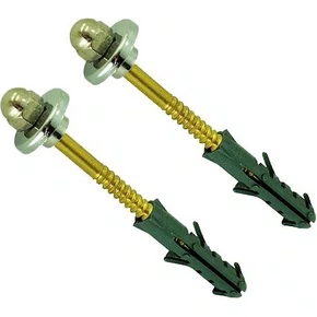 Parafusos Latonados Wc Banheiro B10 para Vaso Sanitário 7/32 x 80mm da Cunha