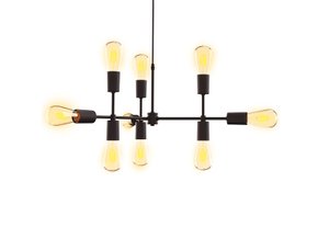 Pendente Equilibrium Preto Taschibra