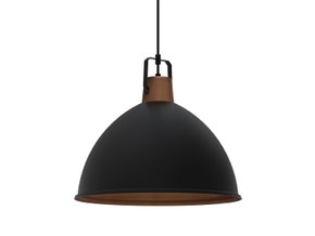 Pendente Factory Preto Fosco Taschibra