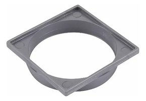 Porta Grelha Caixa Sifonada Quadrada Prata 100mm Tigre