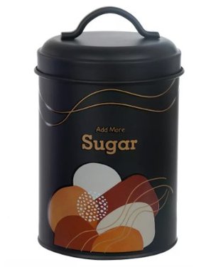 Pote Sugar Preto Florarte 75954-001