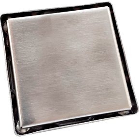 Ralo Oculto Inox Flvx Hidro 10x10cm ROD10