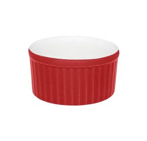 Ramequin Vermelho e Branco Oxford 180ml