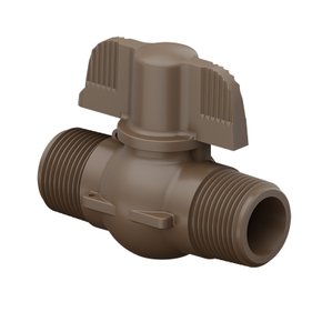 Registro Esfera Com Rosca Macho Borboleta 1/2" Tigre