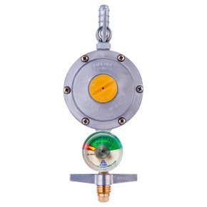 Regulador para Gás Uso Doméstico com Indicador de Pressão Aliança 506/01