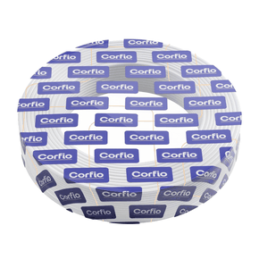 Rolo Cabo Fio Flexível Branco 100 Metros 750V 10,00mm Corfio