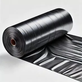 Rolo Lona Preta Reforçada Mineirona 200U 4x100 Agrolonas