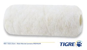 Rolo Pele de Carneiro Premium Tigre 1322 23cm