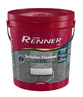 Selador Flexível e Impermeabilizante Frentes e Fachadas Renner 18 litros