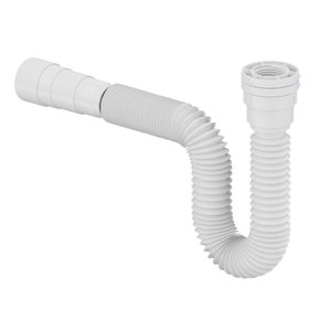 Sifão Extensível Branco Tigre 66cm