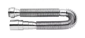 Sifão Extensível Cromado Blukit 40mm 1,50 metros