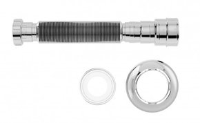 Sifão Extensível Cromado Blukit 40mm 72cm