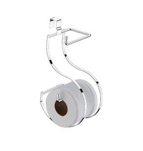 Suporte Duplo de Papel Higiênico para Caixa Acoplada Future 1096