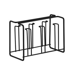 Suporte para 6 Copos Preto Fosco Future 1190PT