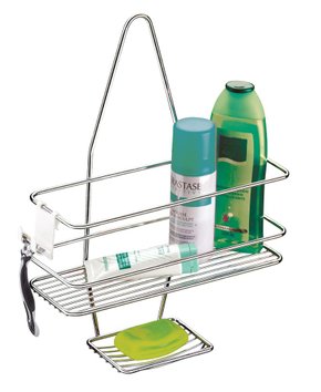 Suporte para Shampoo e Sabonete de Registro com Gancho Móvel Future 997