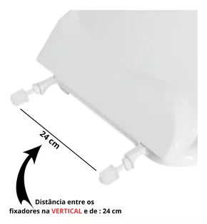 Tampa Assento Vaso Privada Incepa Calypso Em Pp Branco Astra