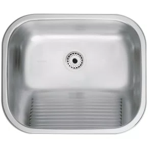 Tanque de Encaixe Tramontina Hera 34 L em Aço Inox Escovado 50x40 cm