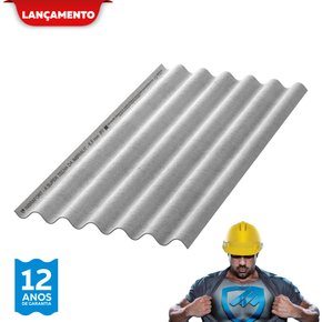 Telha de Fibrocimento sem Amianto Imbrafort 1,53x1,10x6.5mm