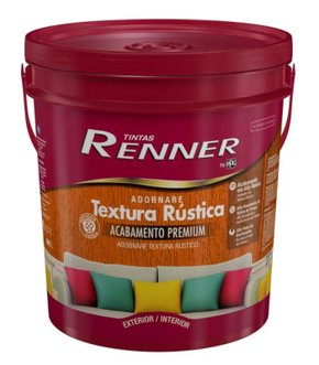 Textura Premium Adornare Branco Rústica Renner 24,65 kg