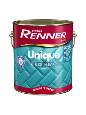 Tinta Acrílico Uretânico Unique Branco Alto Brilho Renner 3,5 litros 1900