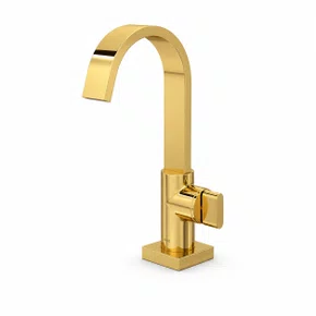 Torneira de Mesa Bica Alta Polo Gold Deca 1198.GL33