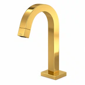 Torneira de Mesa Bica Baixa Tube Gold Deca 1197.GL.TUB