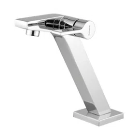 Torneira de Mesa para Banheiro 1017 C71 Requinte Cromado Rainha