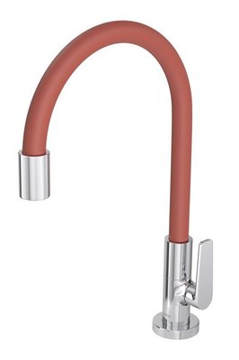 Torneira de Mesa para Cozinha Cromado e Terracota Motion Deca 1167.C23.TC