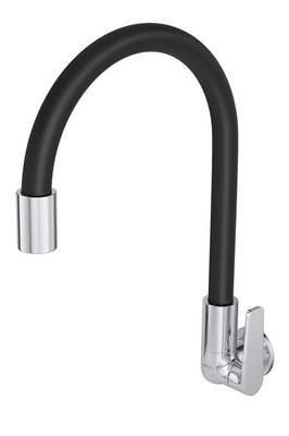 Torneira de Parede para Cozinha Cromado e Preto Motion Deca 1168.C23.PT