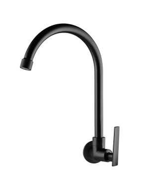 Torneira de Parede para Cozinha Studio Preto Fosco Lorenzetti 1168 B37