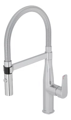 Torneira Misturador Monocomando Cozinha 2275.c Level Gourmet Cromado Deca Prateado Polido