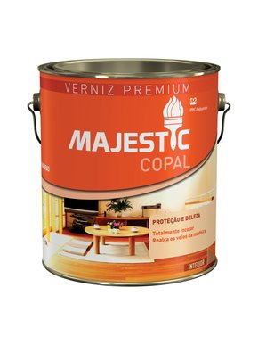 Verniz Premium Copal Incolor Majestic 3,6 litros