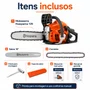 Motosserra Husqvarna 125 Gasolina 40cc 2,04HP Sabre 16 Pol Semi-Profissional