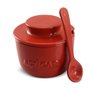 Açucareiro de Cerâmica com Colher Vermelho Ceraflame 350g 158825G