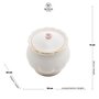 Açucareiro Porcelana Flower Wolff 300 ml 17786