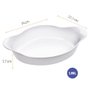 Assadeira Oval Branca Marinex Opaline de 1,85L Nadir