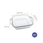 Assadeira Quadrada Seletta Marinex 2,5 Litros 6219